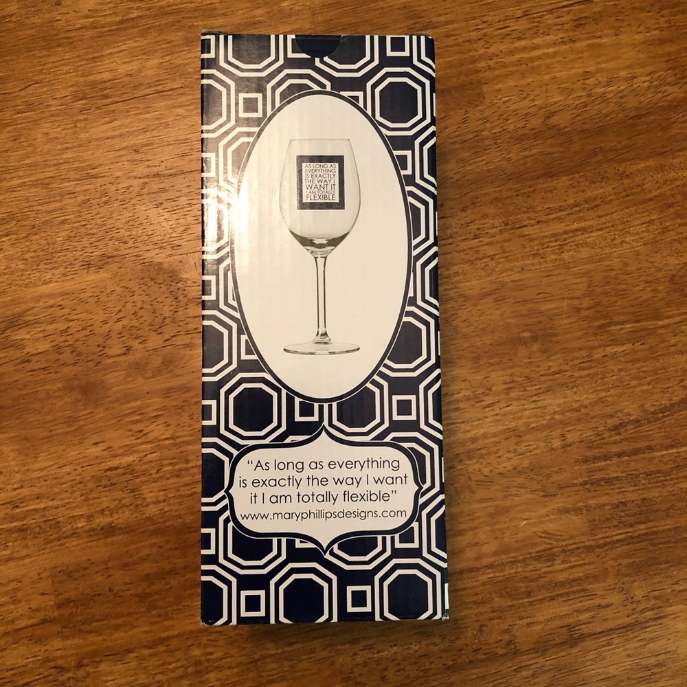 Gift/funny wine glass